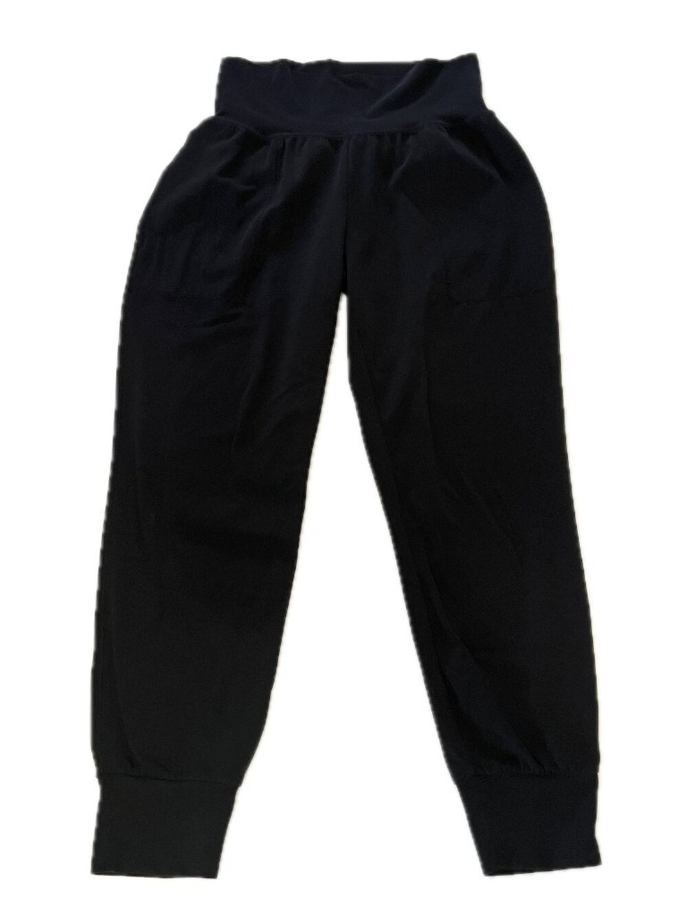 Athleta Jogger Pants Womens XSP Black Salutation Jogger Powervita High Rise Yoga